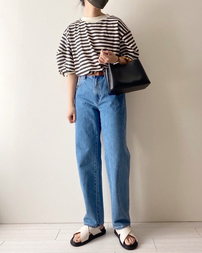 niko and&hellip;（ニコアンド）のおすすめのレディースアイテム「[MODE NORM CORE]コットン天竺3Dスリーブプルオーバー」のコーディネート