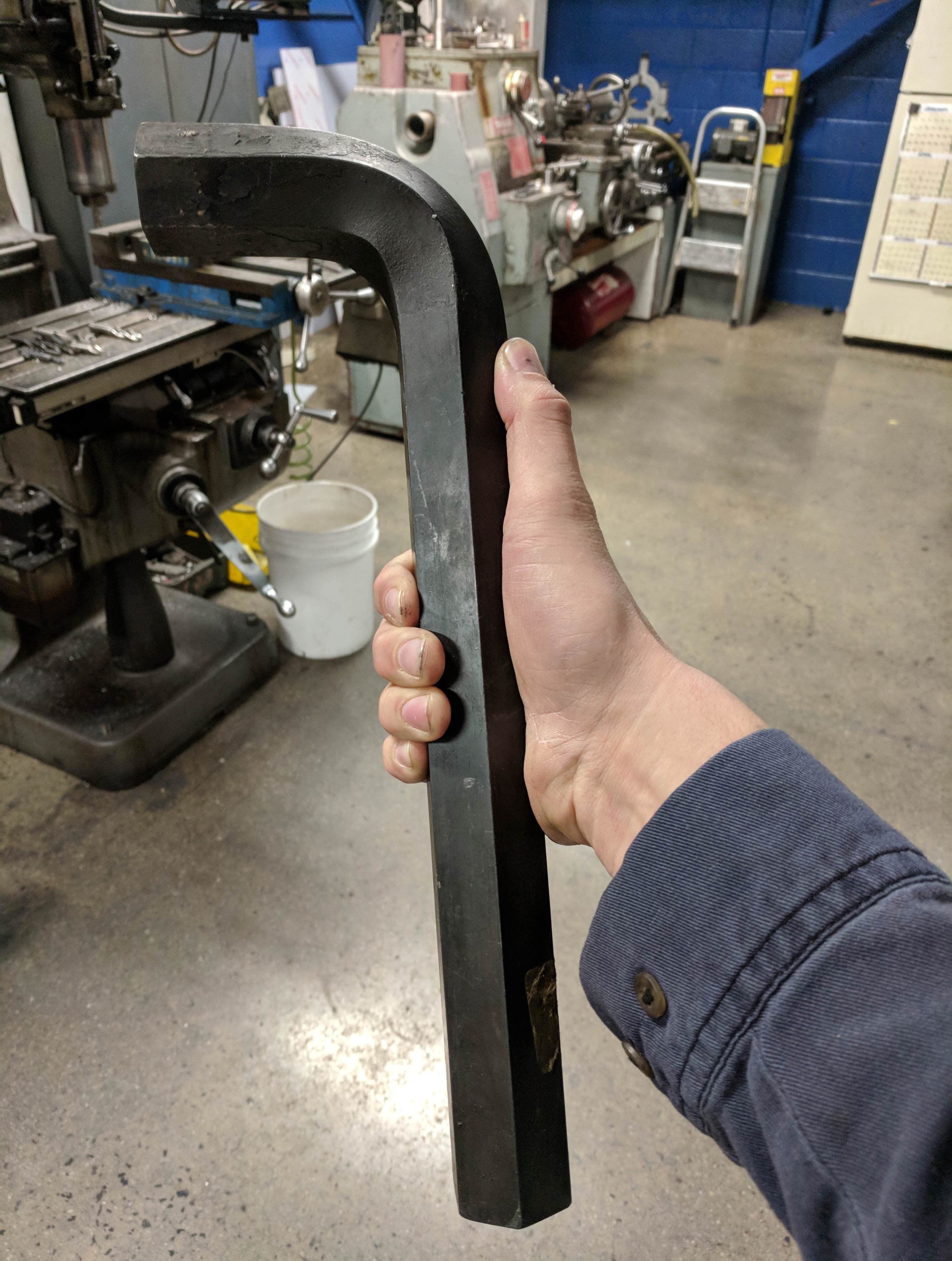 A giant Allen wrench