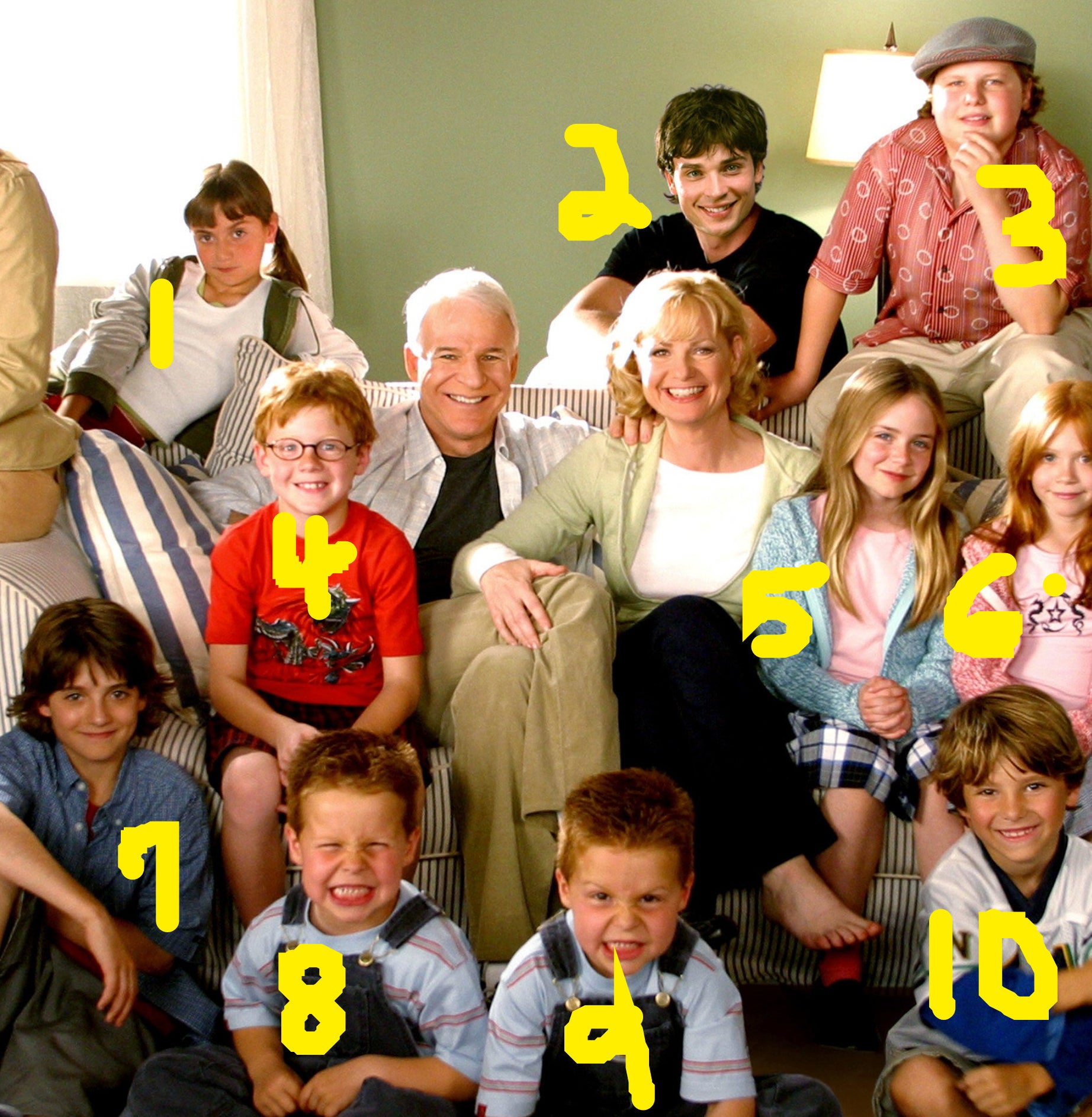 Parents with 10 children