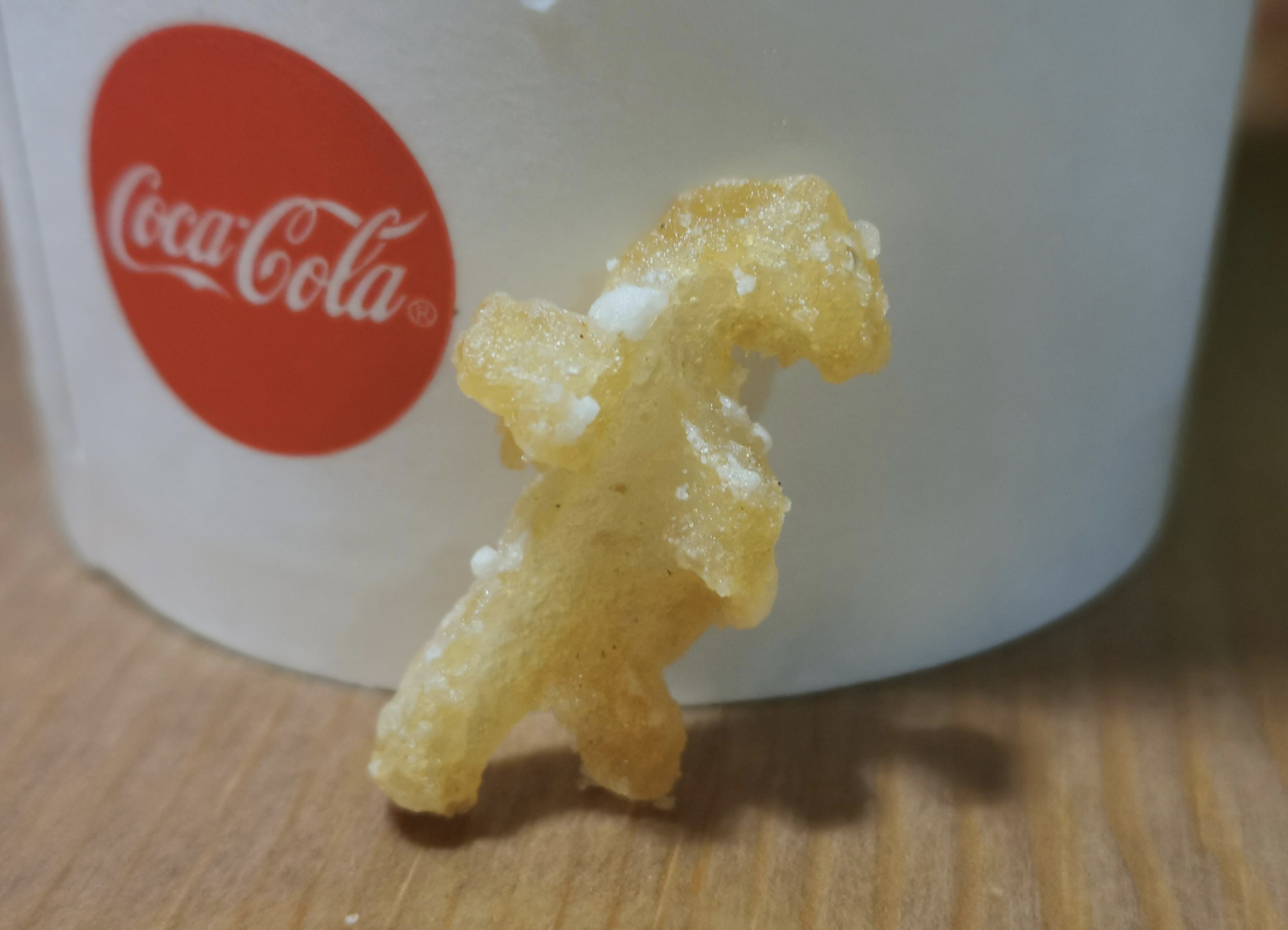 A McDonald&#x27;s fry that looks like Godzilla