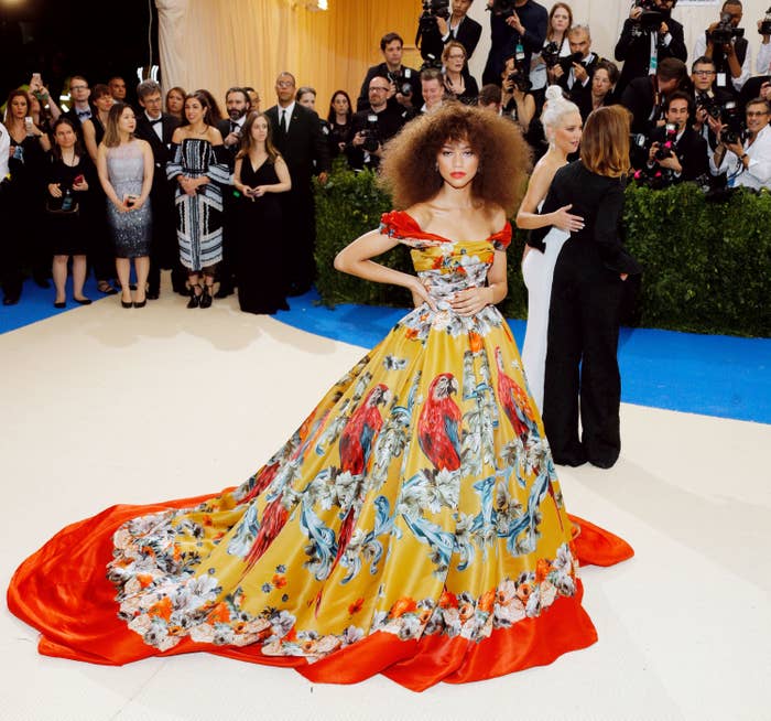 Zendaya at the Met Gala