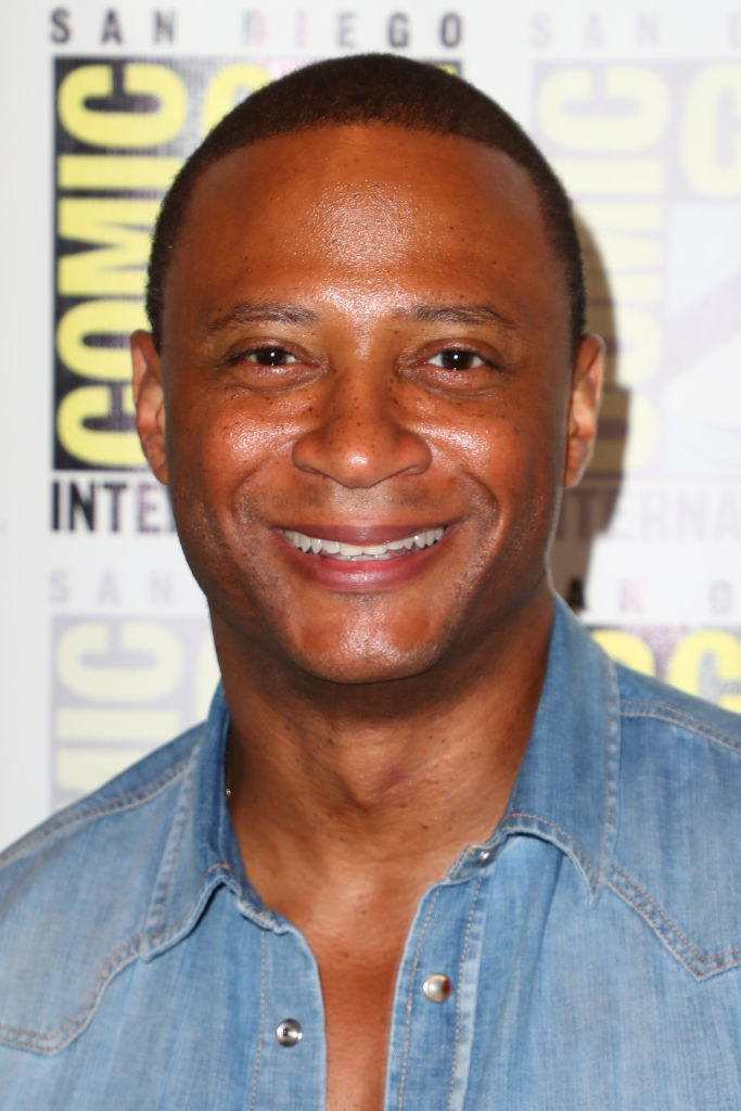 Close-up of David Ramsey smiling
