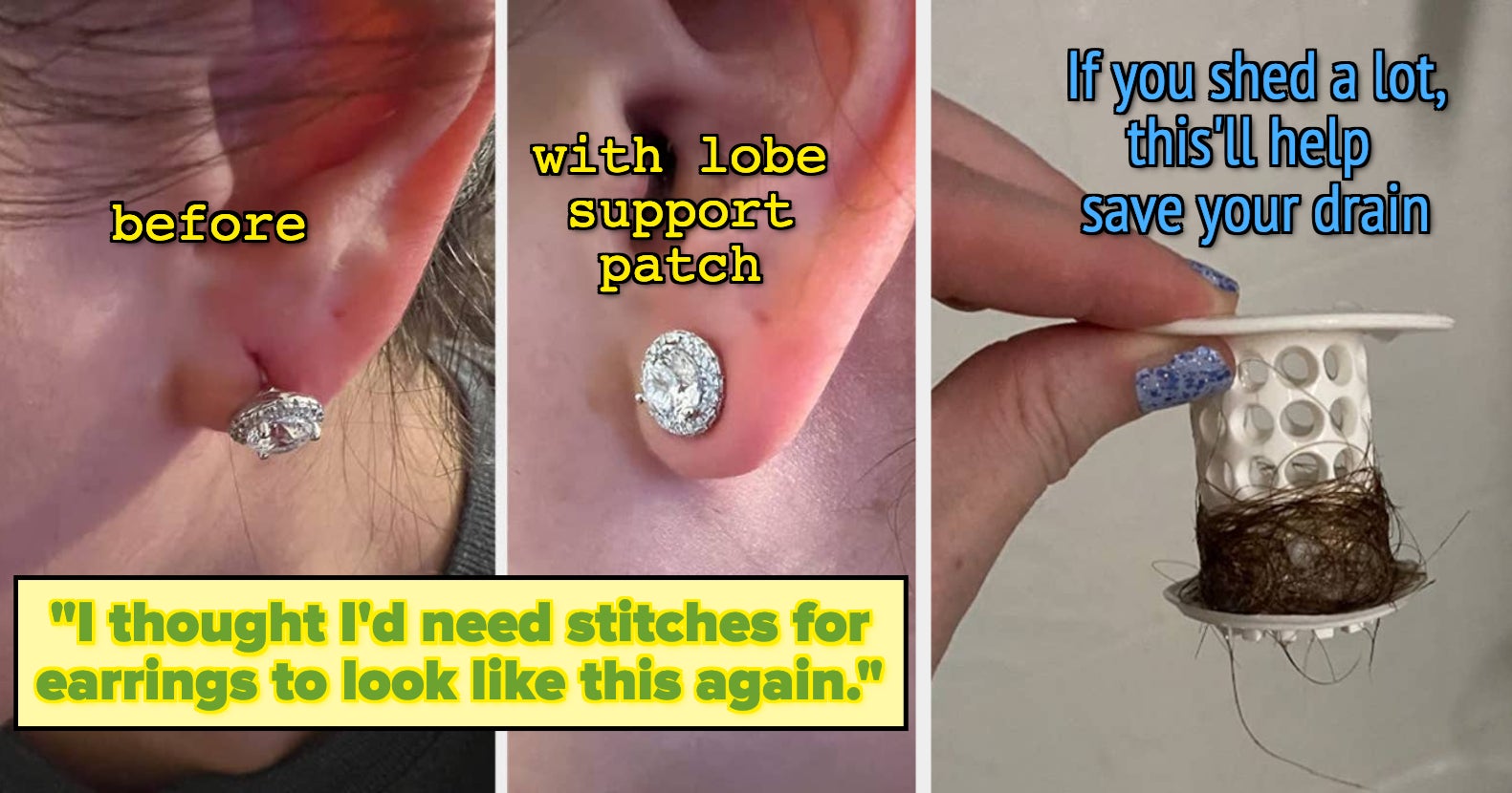 Lobe Wonder Ear Lobe Support Patches for Earrings -  Sweden