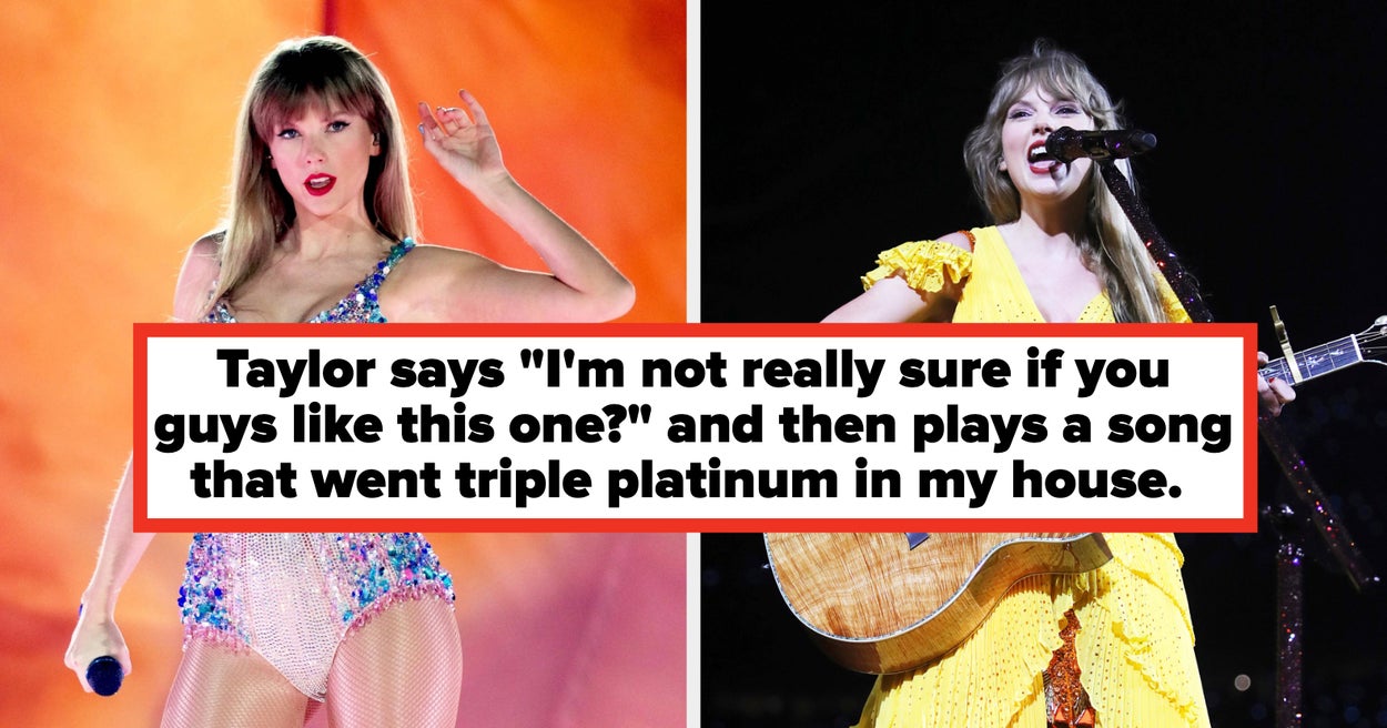 Taylor Swift’s Surprise Songs On The Eras Tour Have Led To Some Great Jokes, So Here Are 29 Of The Best