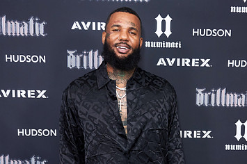 Rapper The Game attends the release of "Drillmatic"