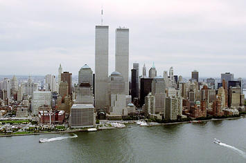 Image of Twin Towers in New York City
