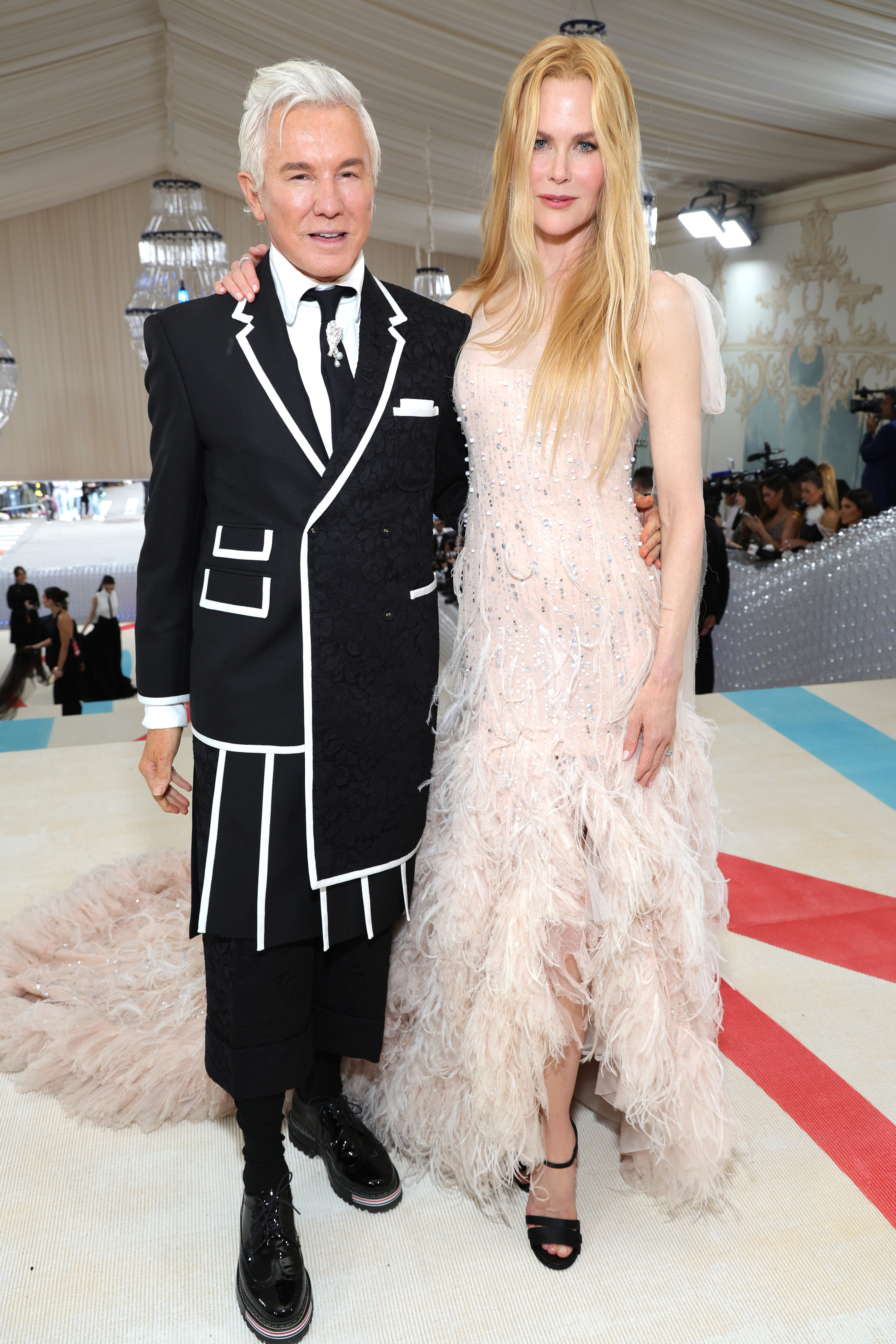 Baz Luhrmann and Nicole Kidman at the Met Gala
