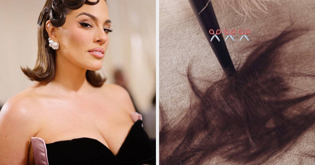 Ashley Graham Cut Her Hair While Getting Ready For The Met Gala, And OMG, It Looks Amazing