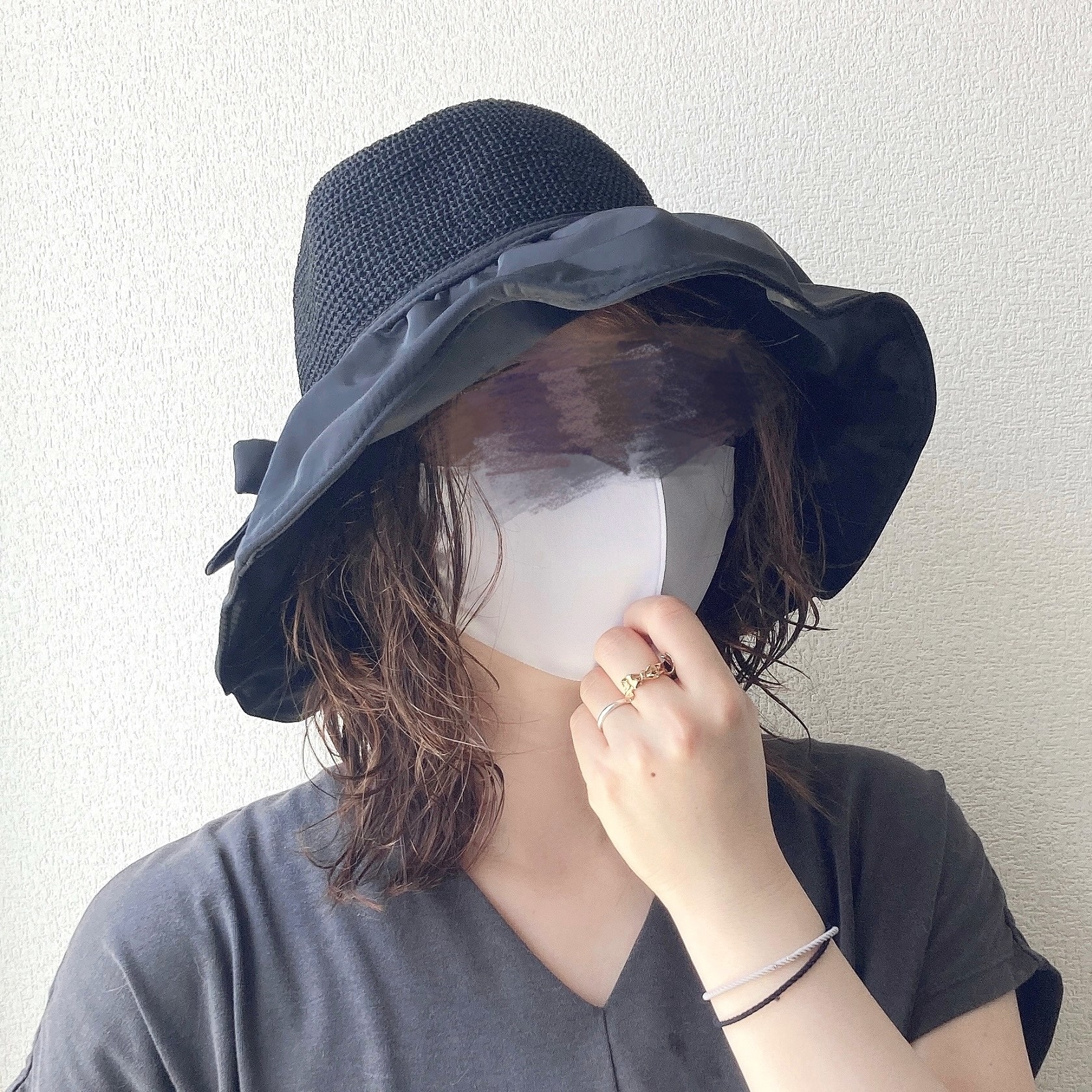 salut!（サリュ）のオススメのハット「折りたたみ日よけハット」