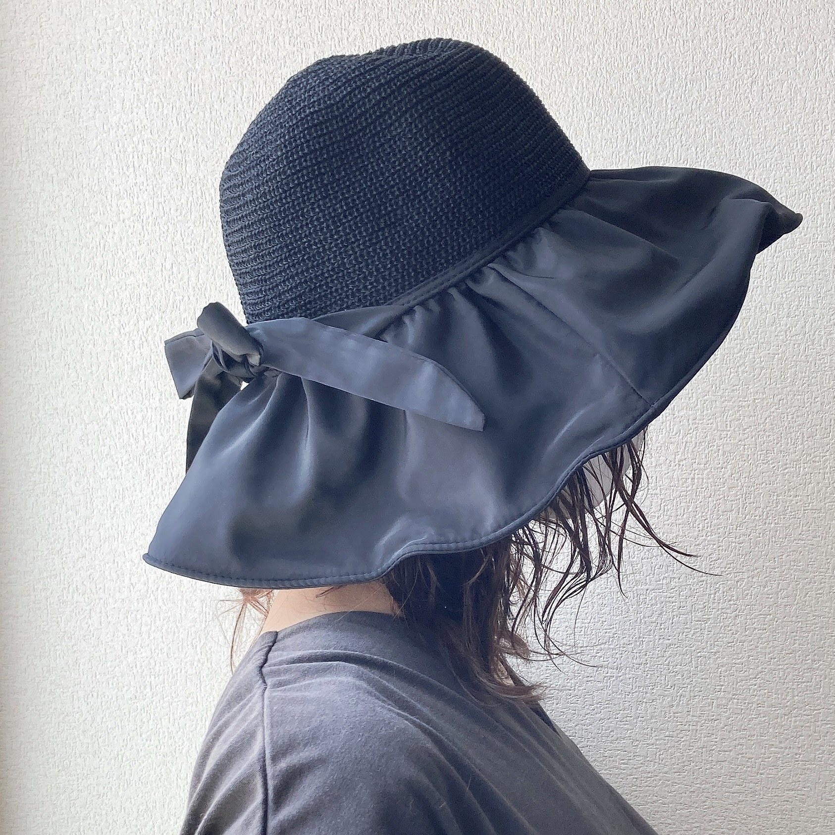 salut!（サリュ）のオススメのハット「折りたたみ日よけハット」