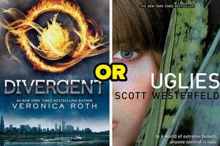 Divergent and Uglies book covers