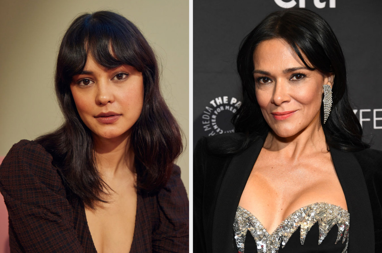 Side-by-side of Courtney Eaton and Simone Kessell