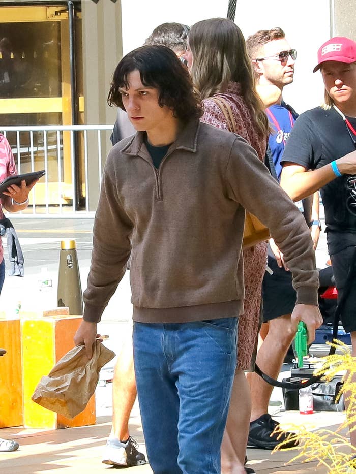 Tom Holland in "The Crowded Room"