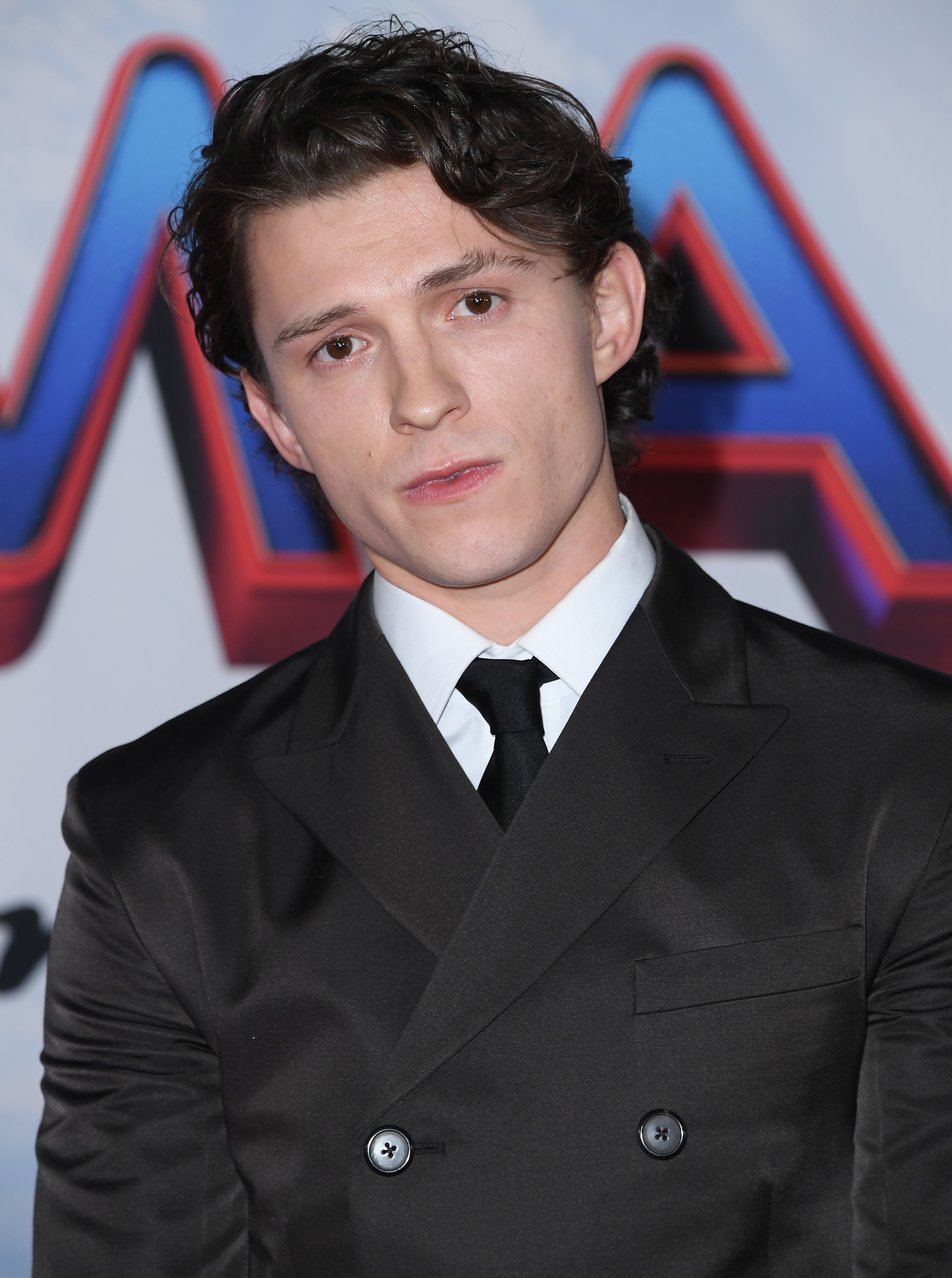 Closeup of Tom Holland