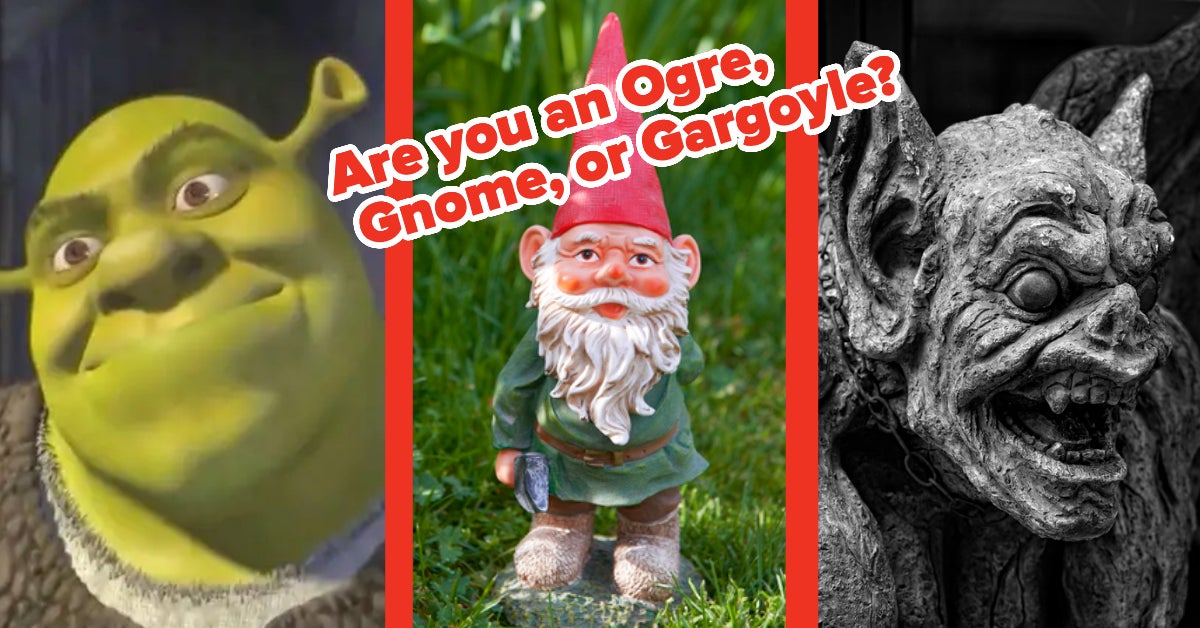 Gargoyle Gnome Ogre Quiz