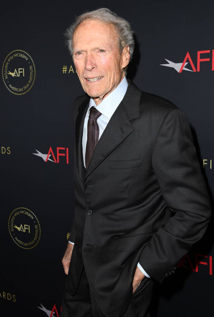 Closeup of Clint Eastwood