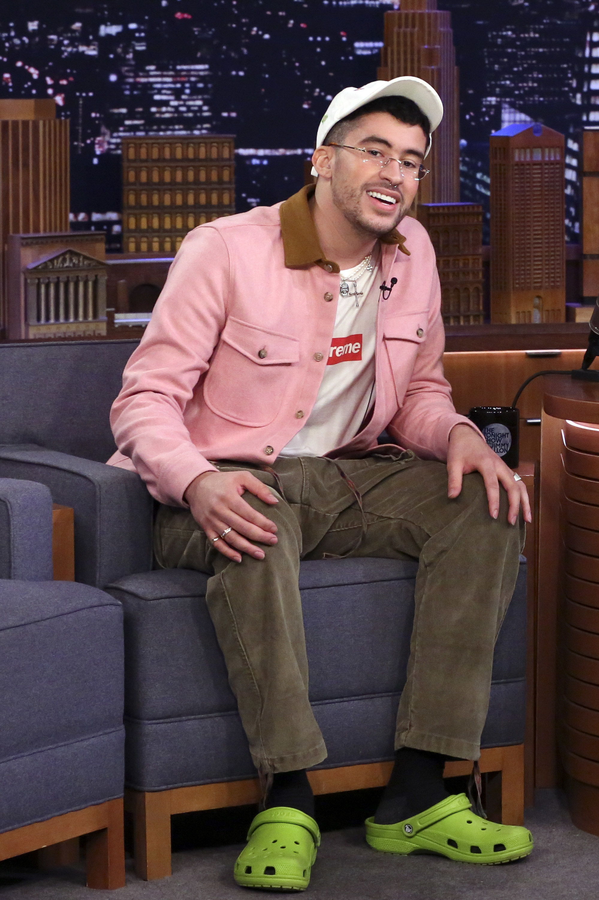 Bad Bunny on the Tonight Show with Jimmy Fallon