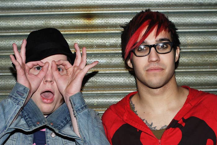 Fallout Boy members Patrick Stump and Pete Wentz