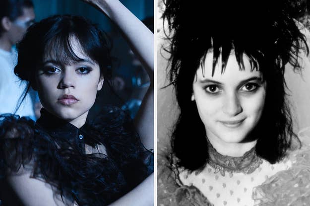 DiscussingFilm on X: Jenna Ortega never blinks when playing Wednesday  Addams in 'WEDNESDAY' after she tried one take of not blinking and Tim  Burton loved the result. Read our review:    /