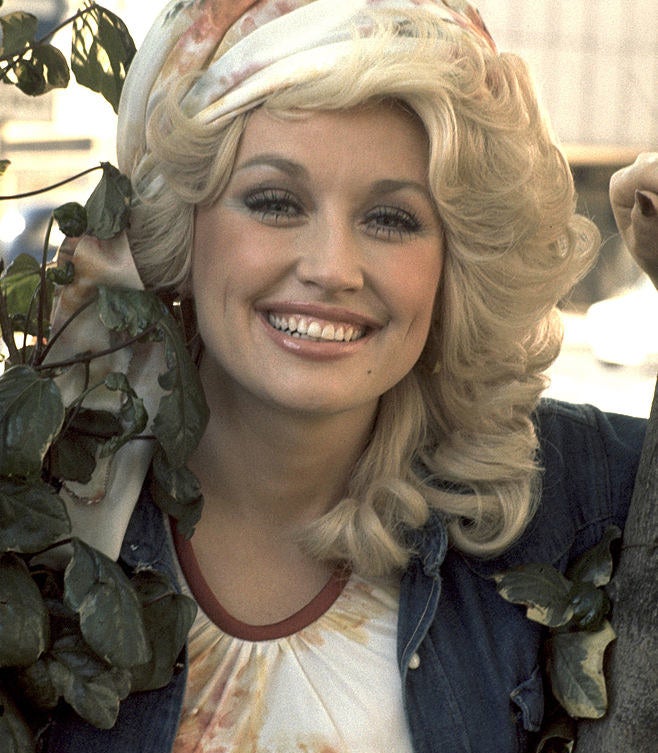 Closeup of Dolly Parton