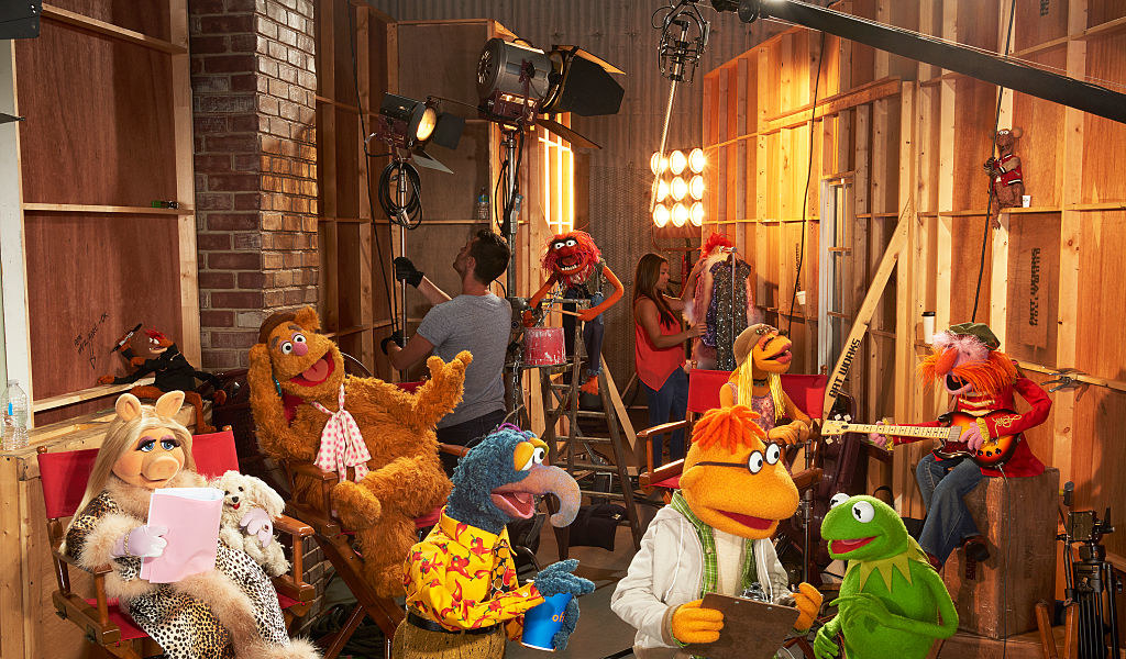 The Muppets backstage