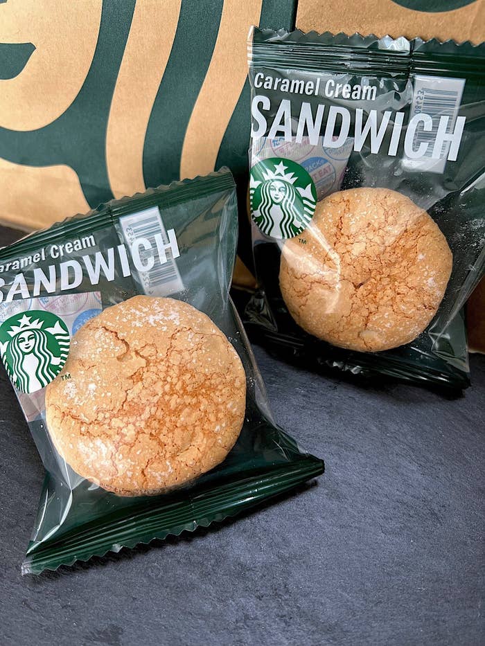Starbucks（スターバックス）のオススメの商品「キャラメルクリームサンド」