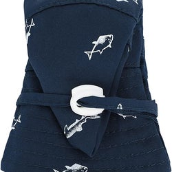 Bucket hat folded for storage