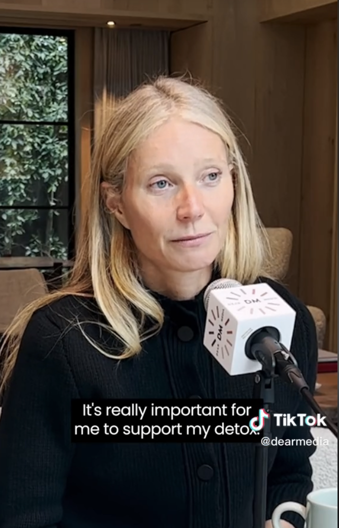 Closeup of Gwyneth Paltrow