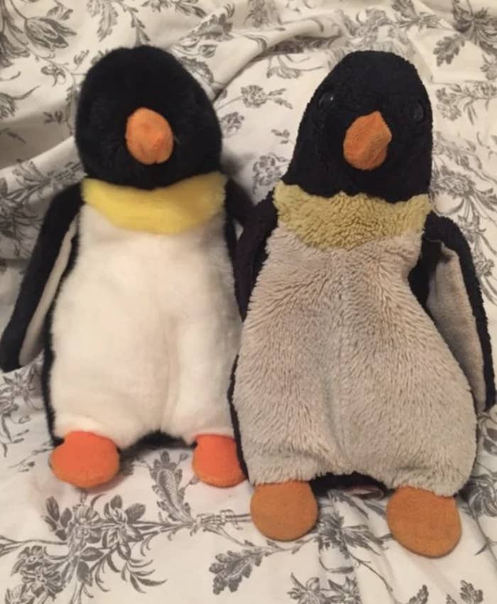 Two Peter the Penguins side-by-side