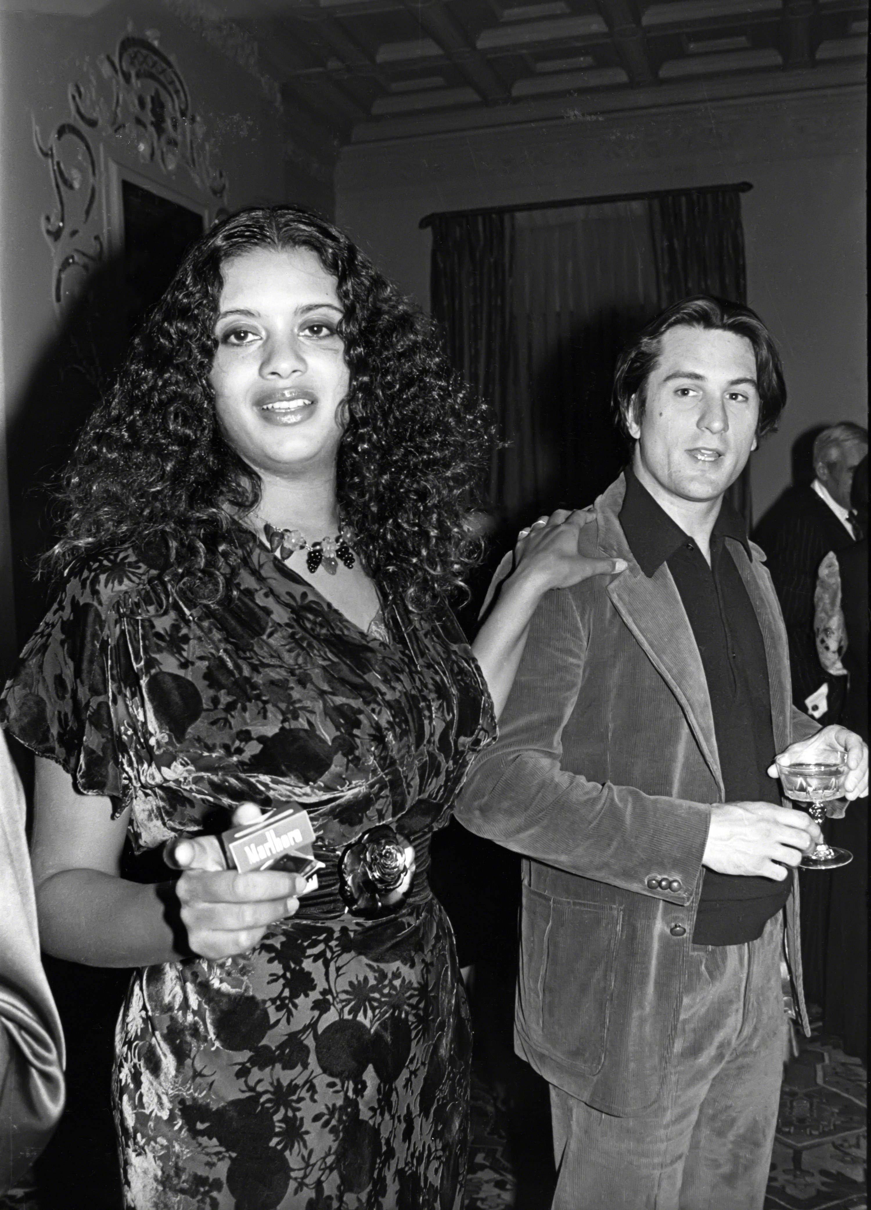 robert and diahnne at a party