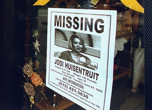 missing person poster for jodi