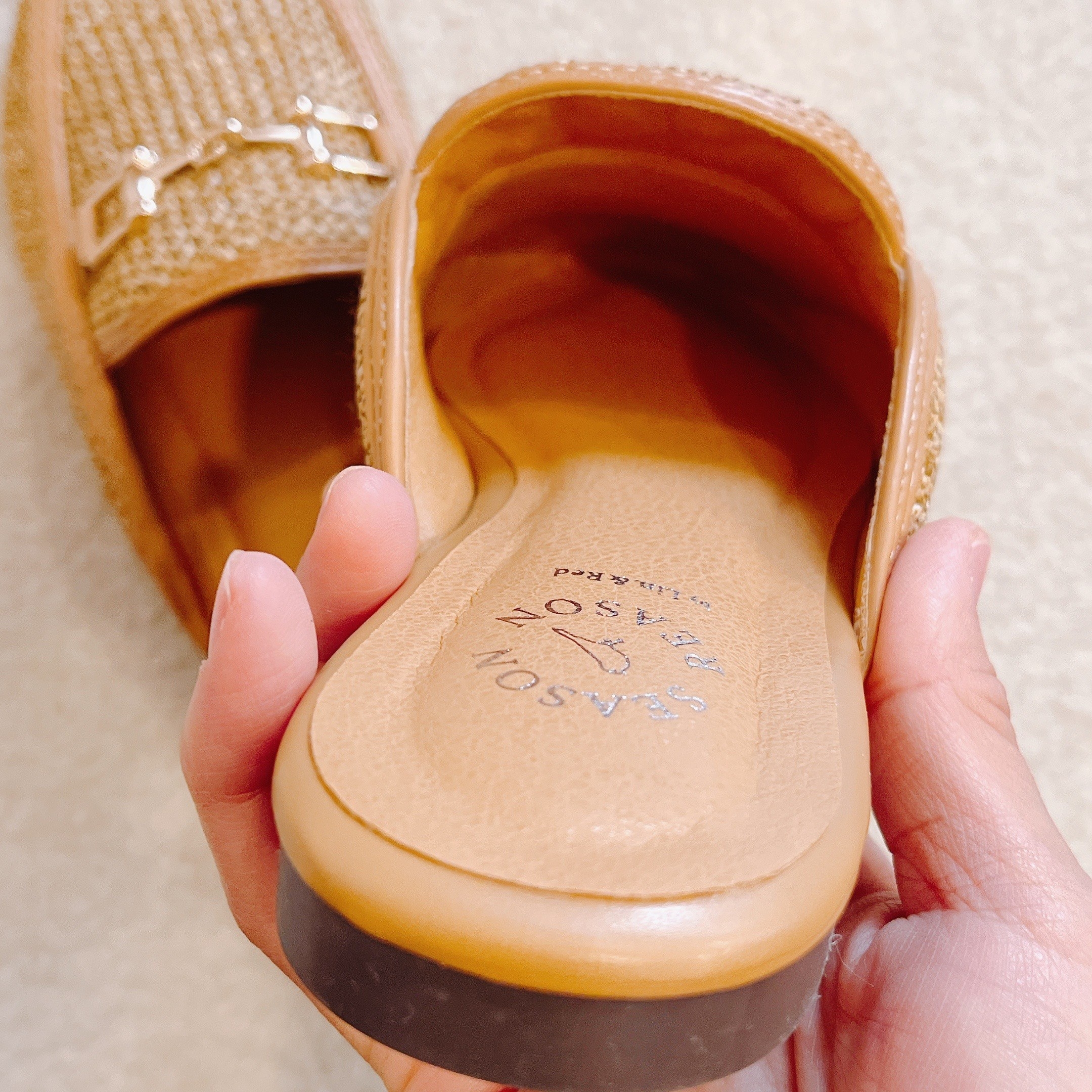 しまむらのオススメのミュール「SRザツザイミュール」