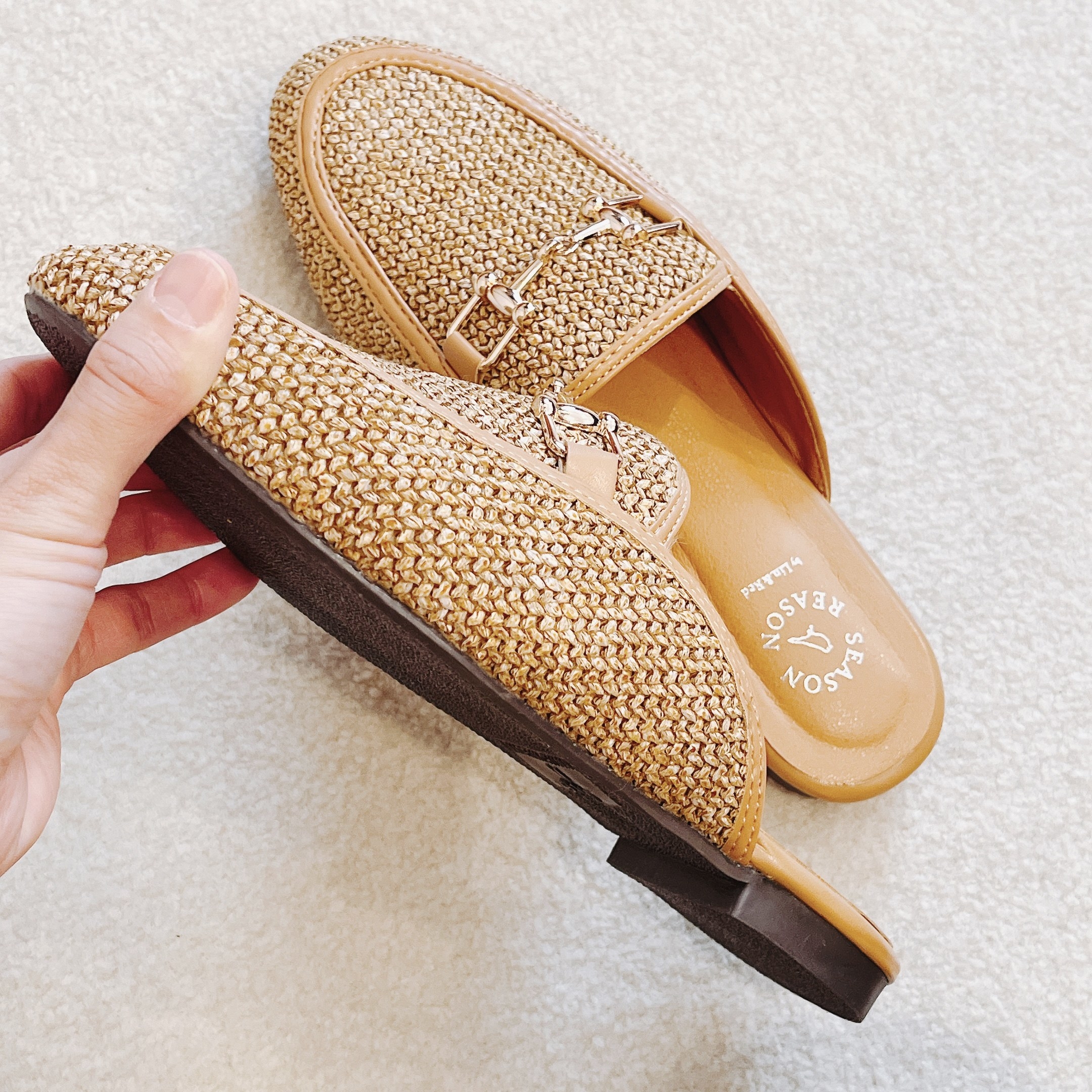 しまむらのオススメのミュール「SRザツザイミュール」