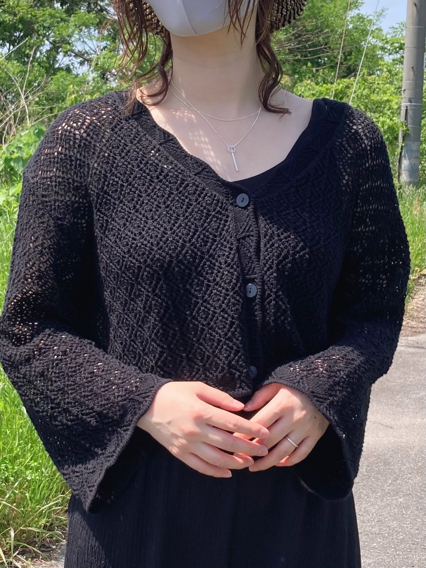 H＆Mのオススメのカーディガン「ポインテルニットカーディガン」