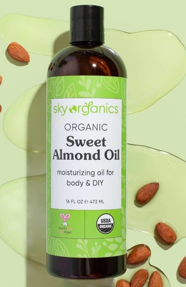 the almond oil