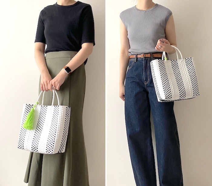 niko and&hellip;（ニコアンド）のおすすめバッグ「オリジナルメルカドトートバッグM」