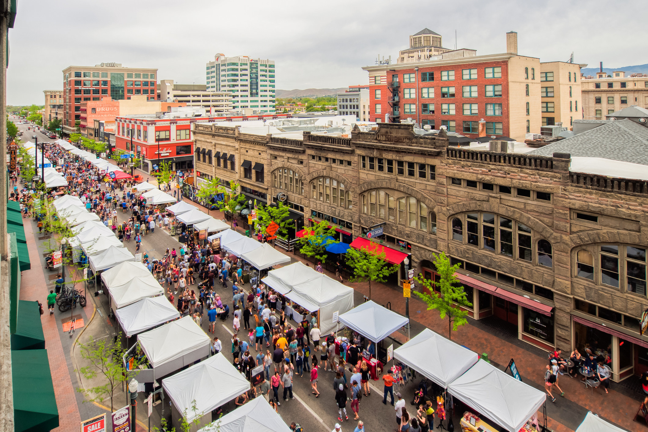Boise, Idaho Farmers Market.
