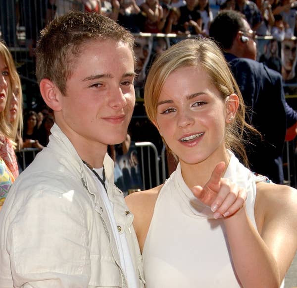 Alex and Emma as children