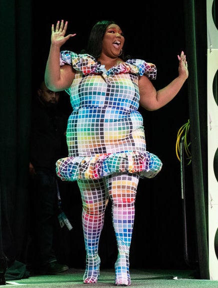 Closeup of Lizzo