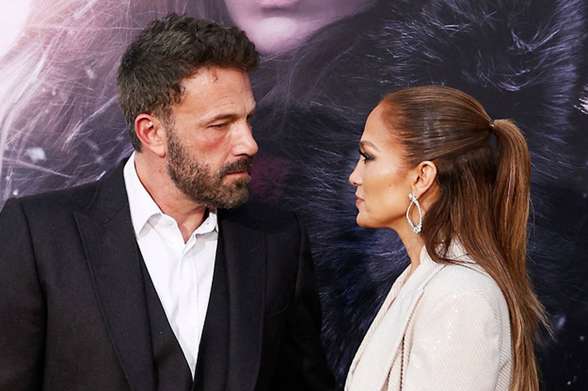 J.Lo Wears a Sexy Brown All-Leather Look with Ben Affleck in NYC