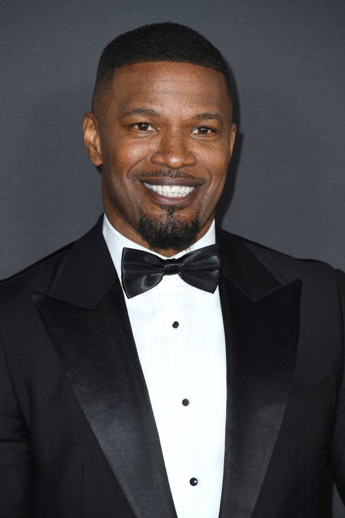 Jamie Foxx smiling. He's wearing a suit and bowtie