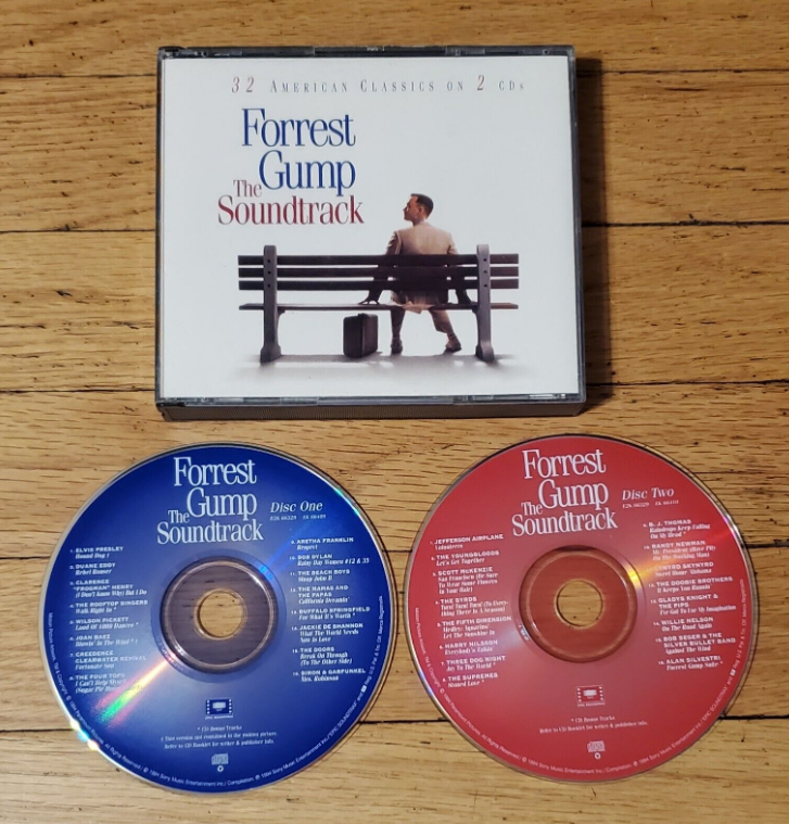 2-CD set of the Forrest Gump soundtrack