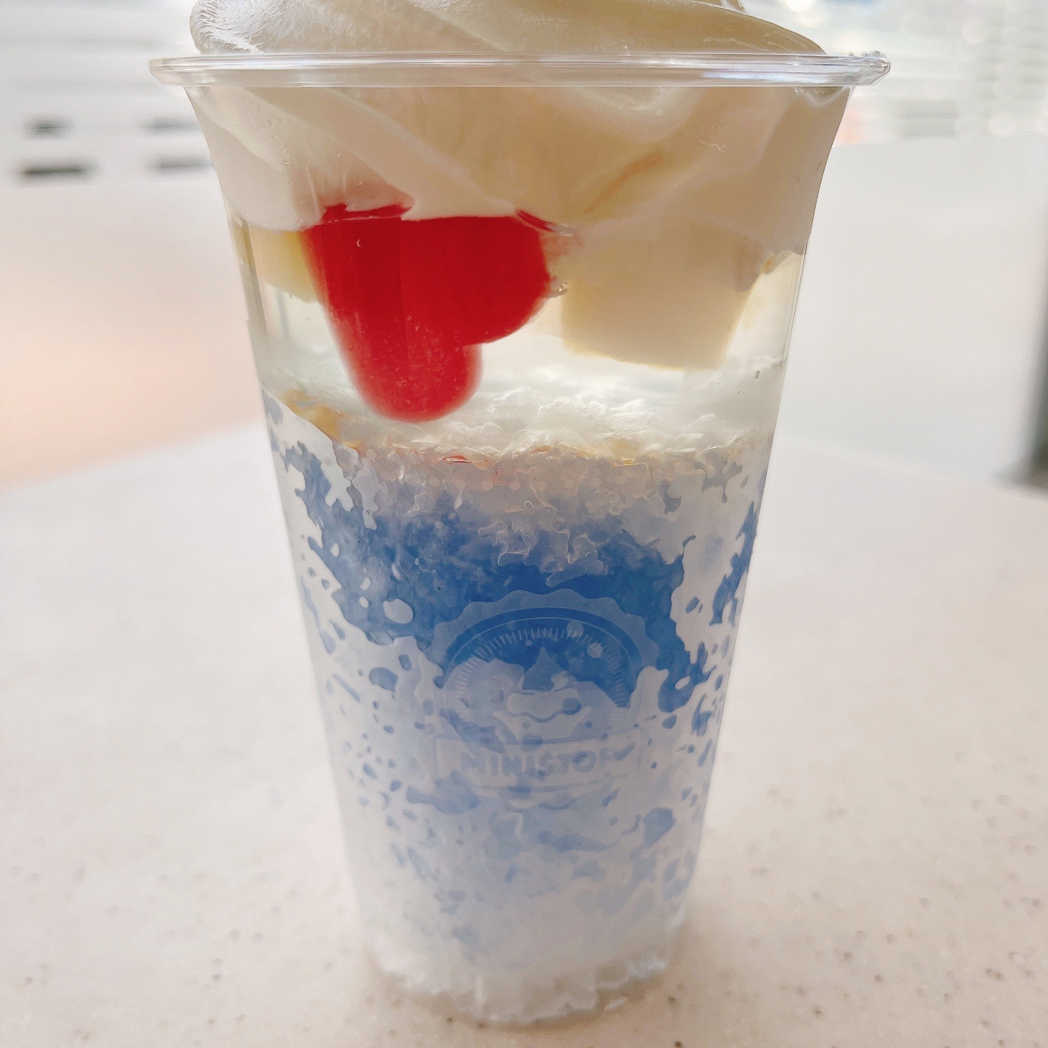 ミニストップのおすすめコールドスイーツ「ハロハロ ラムネ」