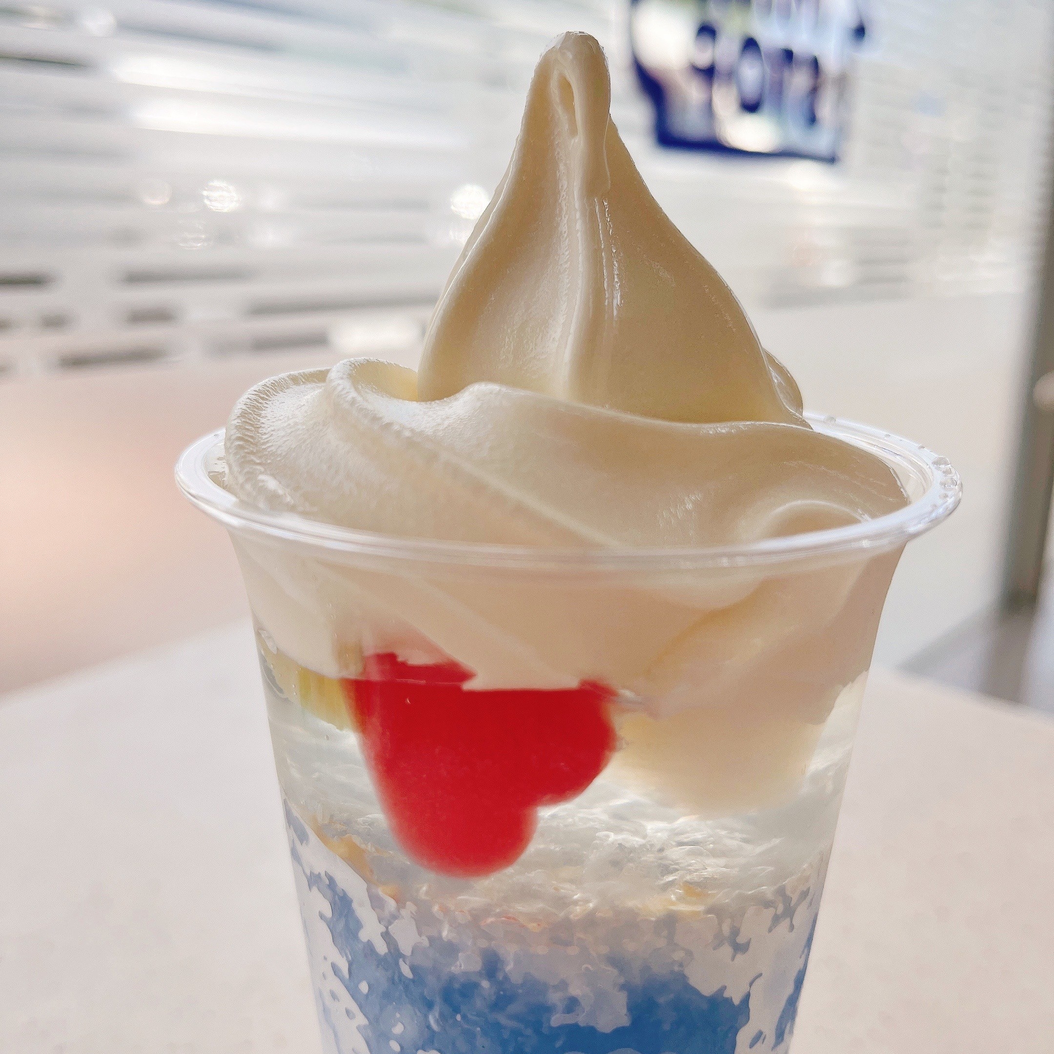 ミニストップのおすすめコールドスイーツ「ハロハロ ラムネ」