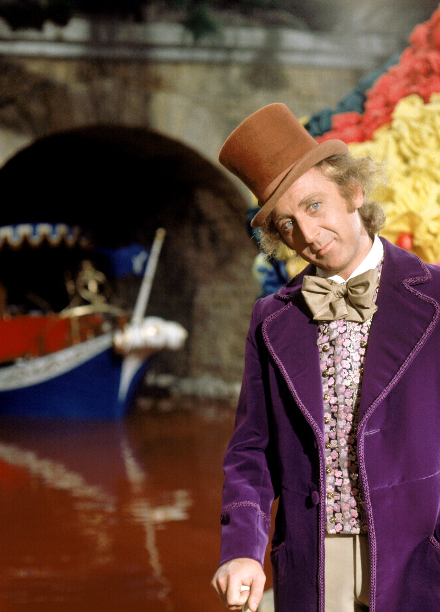 Gene Wilder in Willy Wonka and the Chocolate Factory
