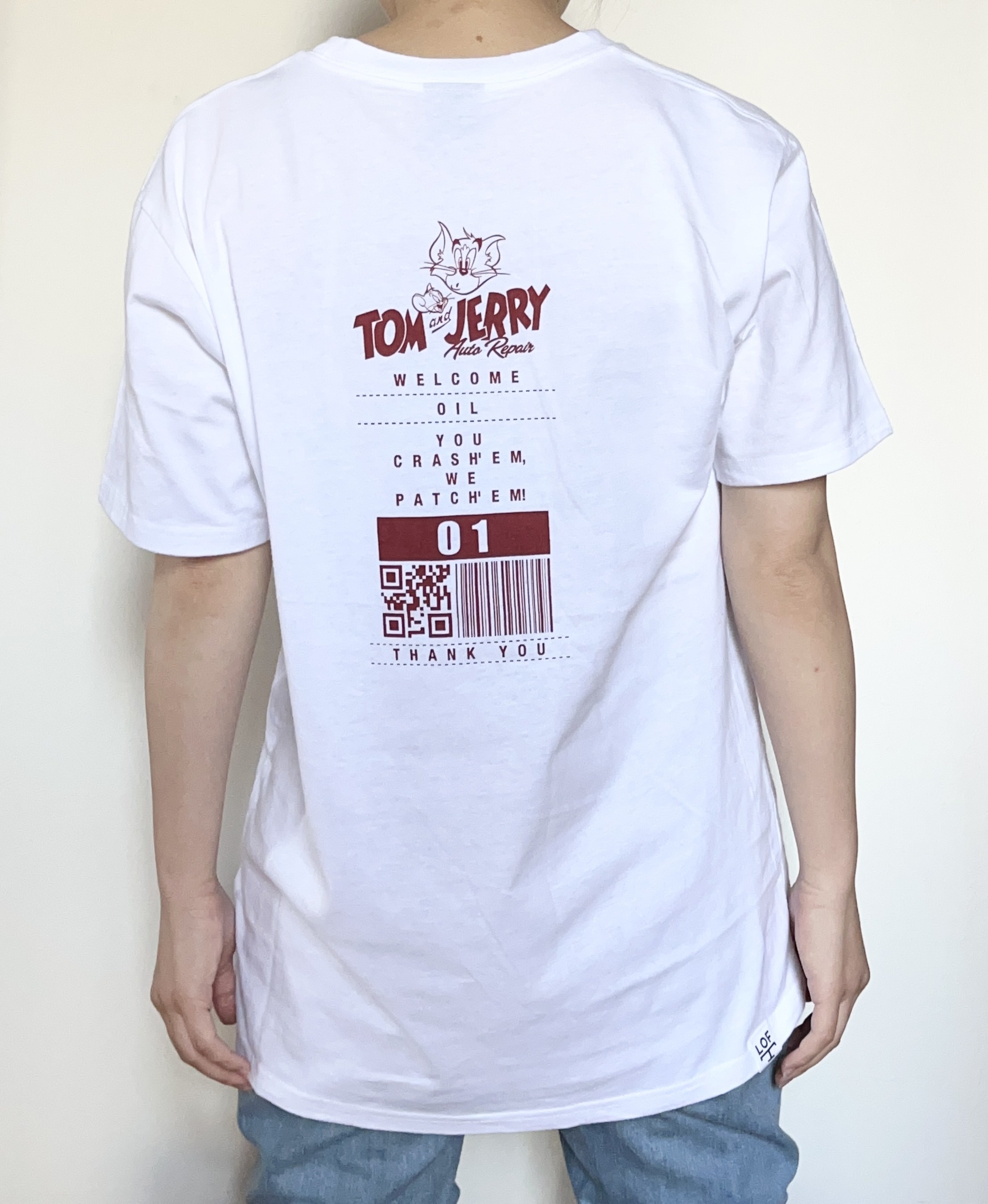ロフトのおすすめのTシャツ「Ｔシャツ トムとジェリー ＲＥＣＥＩＰＴ」