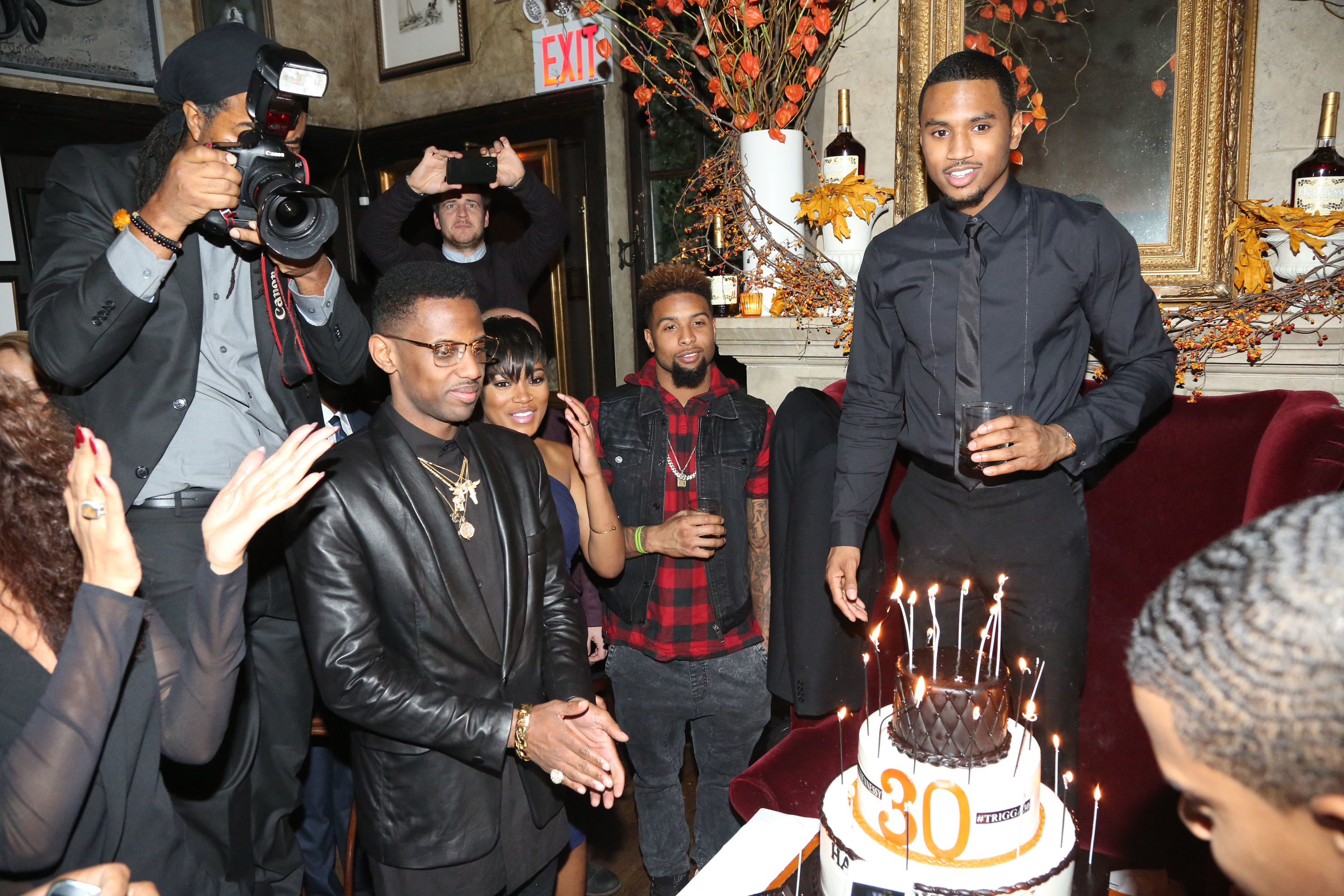 trey at his birthday party