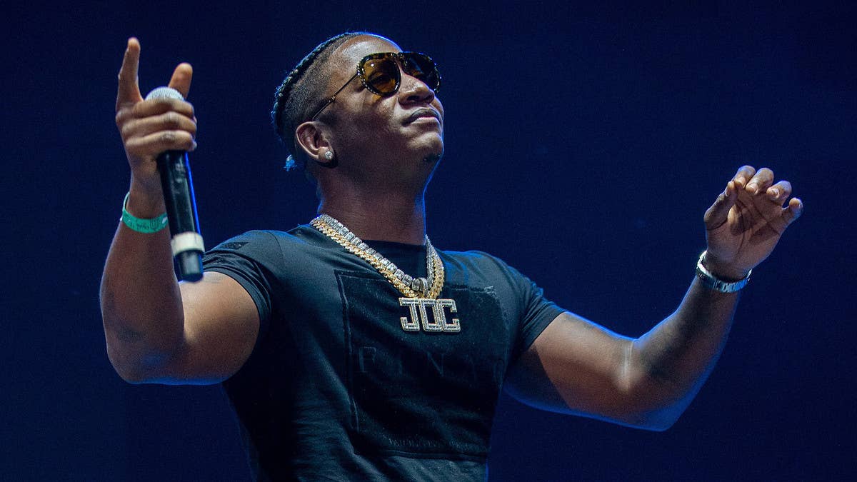 Yung Joc took to social media on Friday to express his emotions with his followers, as the Atlanta rapper shared a clip in which he broke down crying.