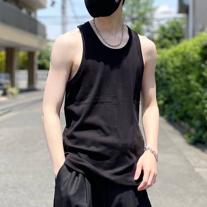 GU(ジーユー)のおすすめのメンズアイテム「リブタンクトップ」