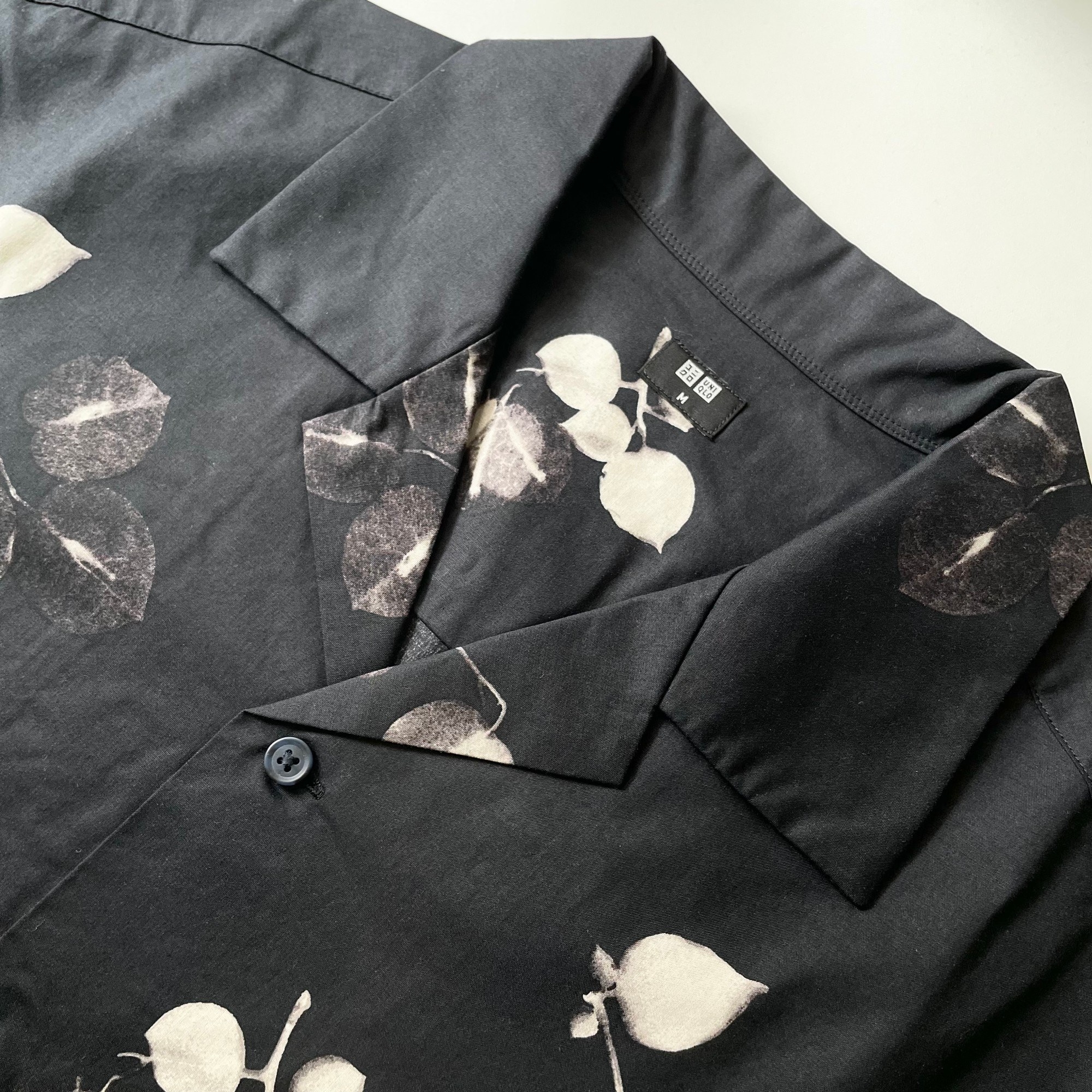 UNIQLO(ユニクロ)のおすすめのメンズアイテム「プリントオープンカラーシャツ(半袖)」